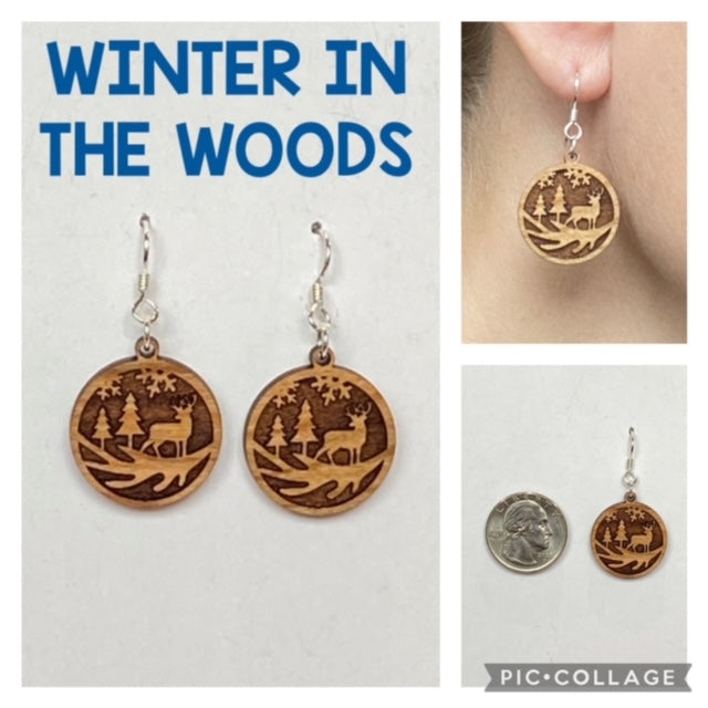 Winter in the Woods Earrings