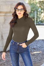 Load image into Gallery viewer, Basic Bae Full Size Mock Neck Long Sleeve Bodysuit
