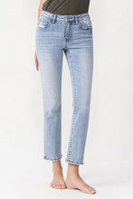 Load image into Gallery viewer, Lovervet Full Size Andrea Midrise Crop Straight Jeans
