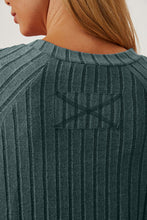 Load image into Gallery viewer, Basic Bae Full Size Ribbed Thumbhole Sleeve T-Shirt
