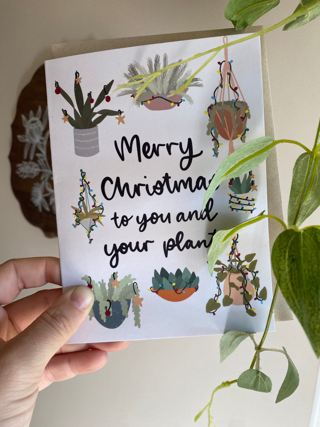 Merry Christmas to You and Your Plants