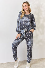 Load image into Gallery viewer, BiBi Star pattern Long Sleeve Top and Drawstring Pants Set
