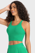 Load image into Gallery viewer, Crisscross Back Ladder Detail Sports Bra
