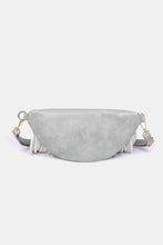 Load image into Gallery viewer, Fringed PU Leather Sling Bag
