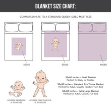 Load image into Gallery viewer, Personalized Harry Potter Inspired Blanket - Hogwarts Gryffindor Faux Quilt Style Plush Minky Blanket
