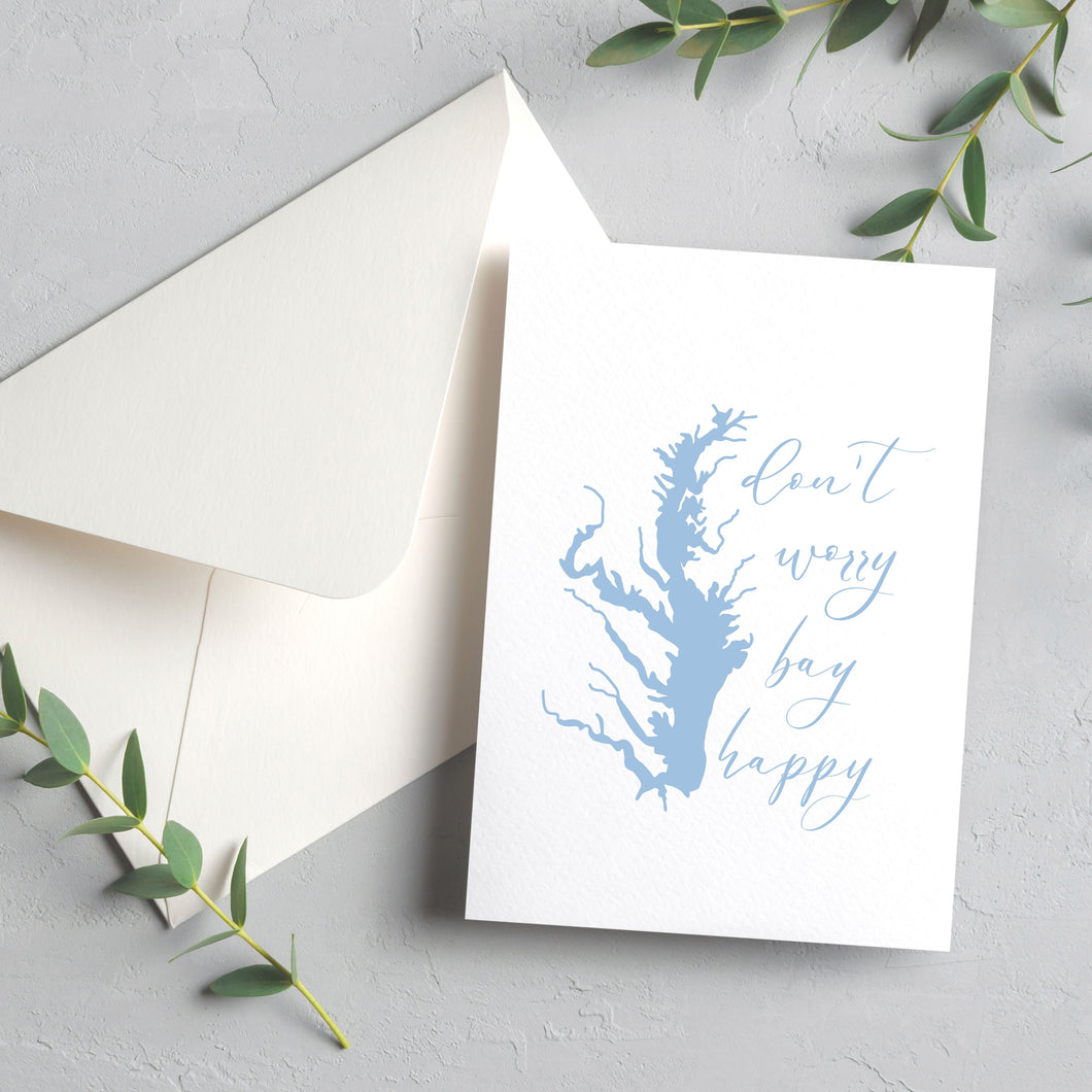 Bae happy blank greeting card