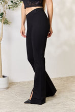 Load image into Gallery viewer, Kancan V-Waistband Slit Flare Pants
