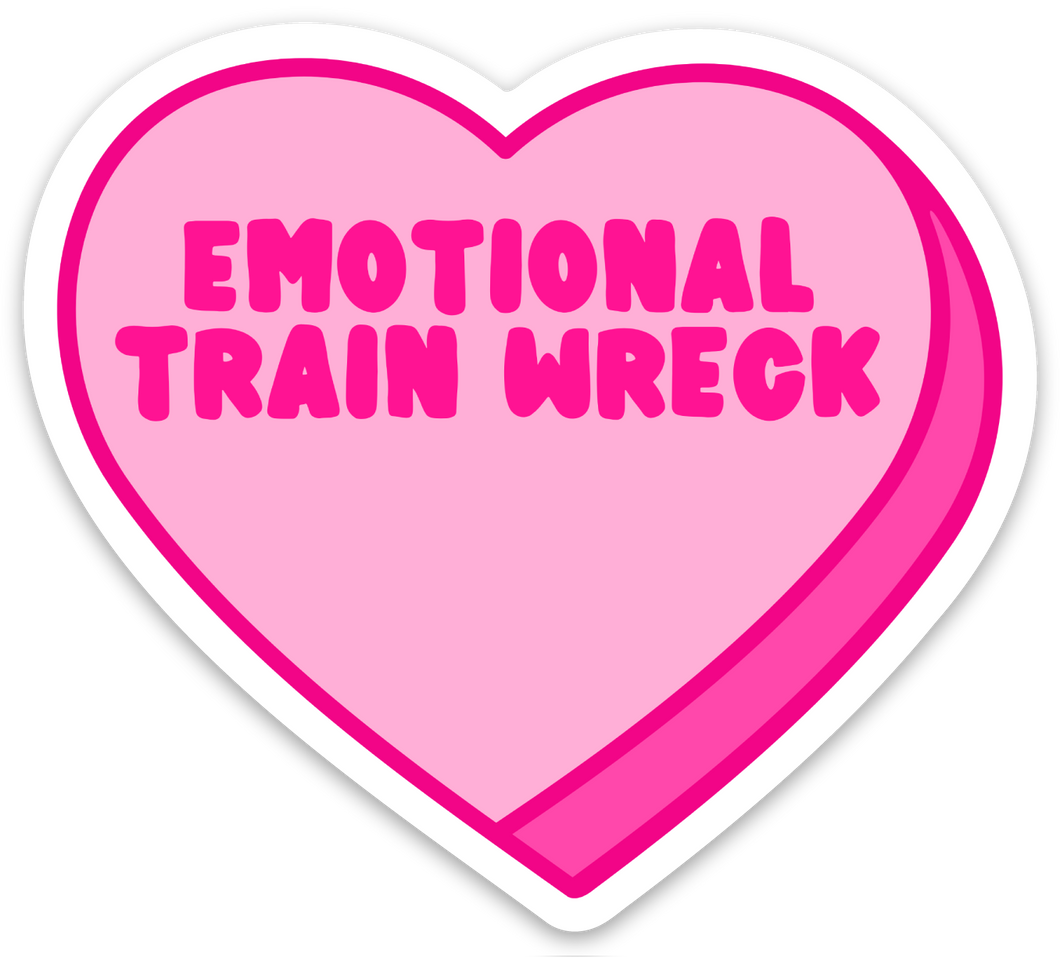Funny Stickers - Heart Sticker - Sassy Stickers - Snarky