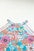 Load image into Gallery viewer, Plus Size Floral Round Neck Tank
