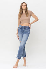 Load image into Gallery viewer, Lovervet Full Size Lena High Rise Crop Straight Jeans
