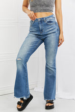 Load image into Gallery viewer, RISEN Full Size Iris High Waisted Flare Jeans
