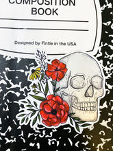 Load image into Gallery viewer, Floral Skull Sticker

