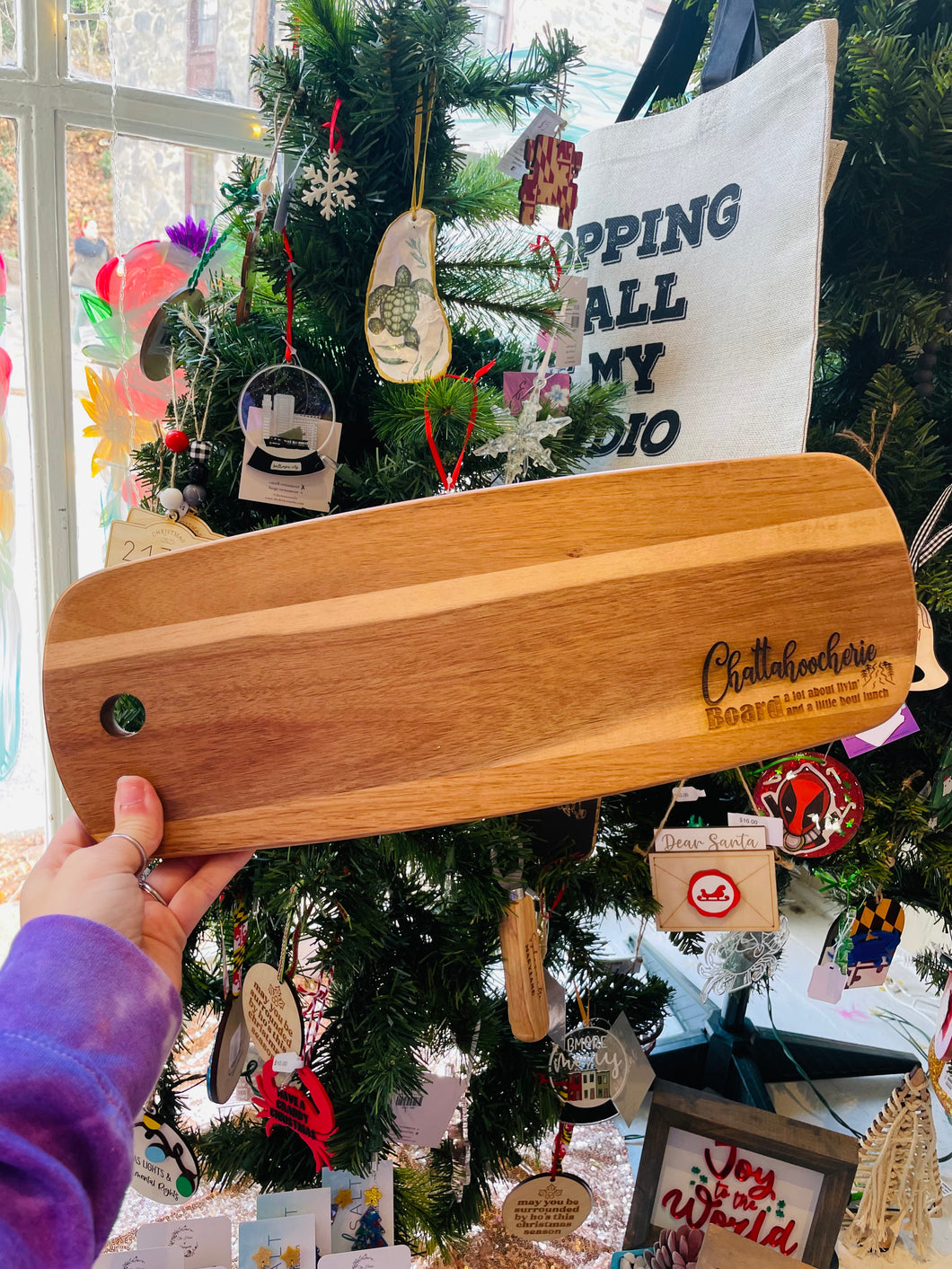 Chatahoocherie cutting board