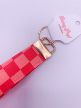 Load image into Gallery viewer, Funky Checkerboard Wristlet Lanyard
