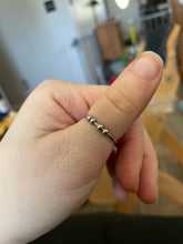 Load image into Gallery viewer, Anxiety ring- adjustable stainless steel
