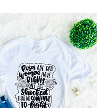 Load image into Gallery viewer, Reproductive rights tee&#39;s
