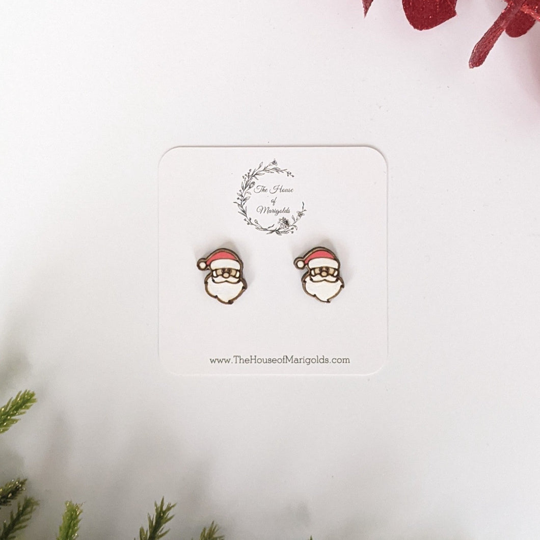 Santa Earrings